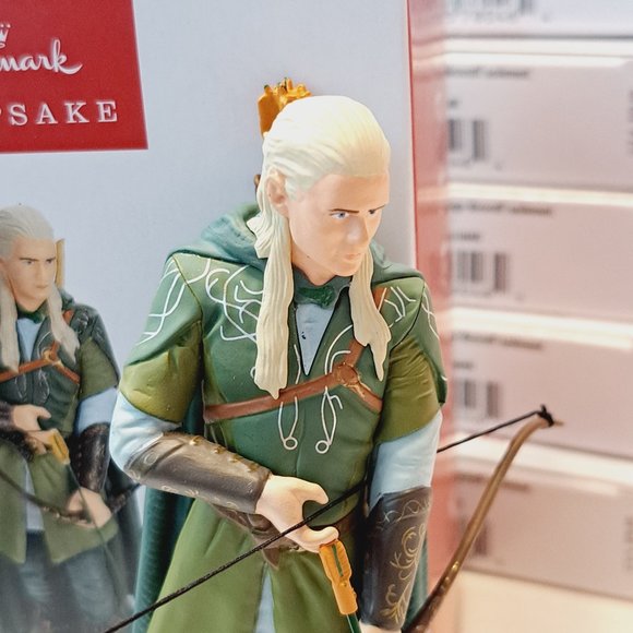 New Hallmark Keepsake Legolas The Lord of The Rings Ornament 2023 - Picture 8 of 9